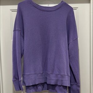 Time and Tru Lavender Knit Top